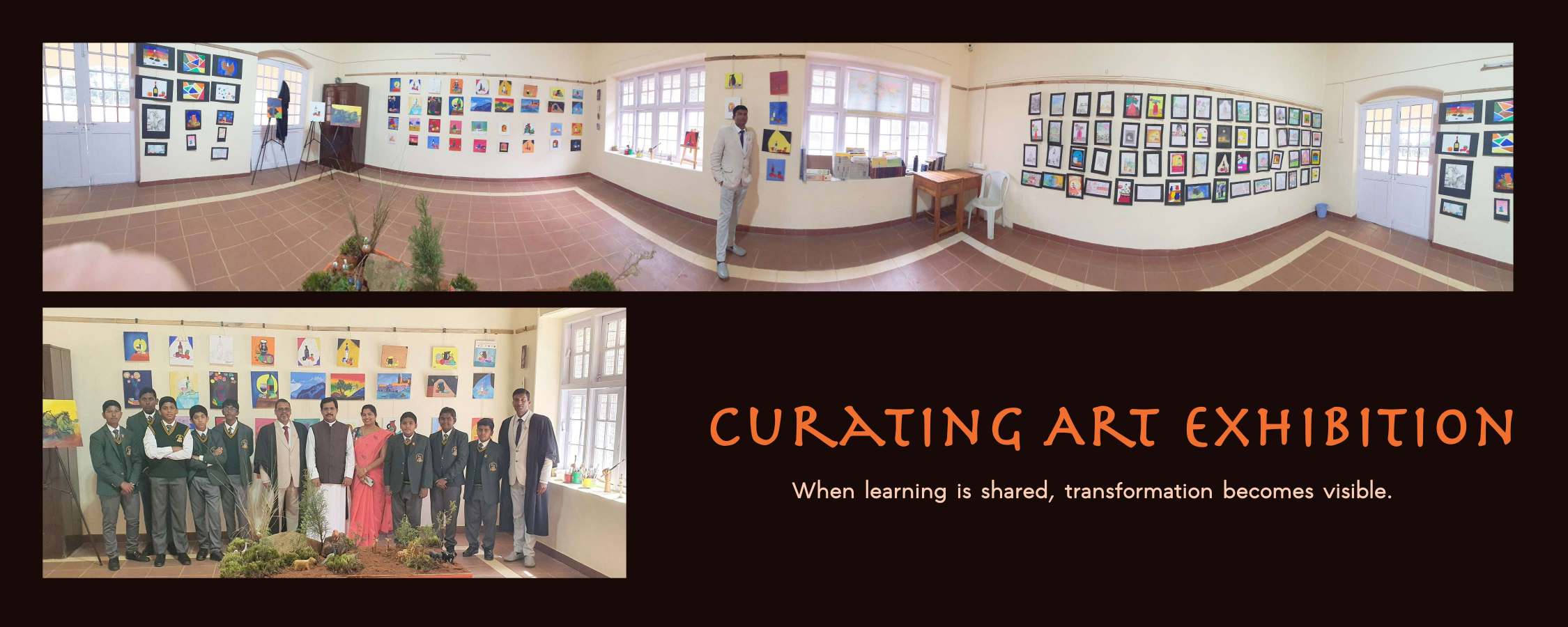 Curating Art Exhibition